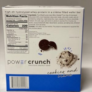 Power Crunch Cookies N Cream Bar