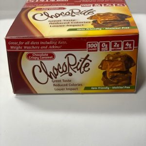 ChocoRite Low Carb Chocolate Crispy Caramel Bar