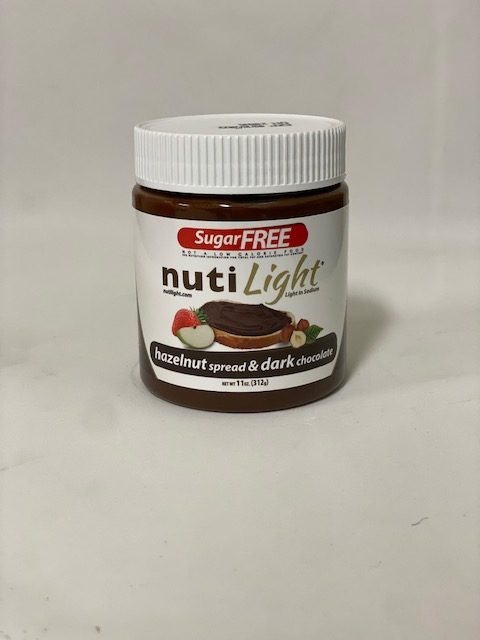 Nutilight Low Carb Dark Hazelnut Spread 11oz jar