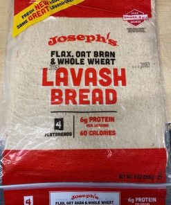 Joseph's Bakery Low Carb Bread Flax Oat Lavash