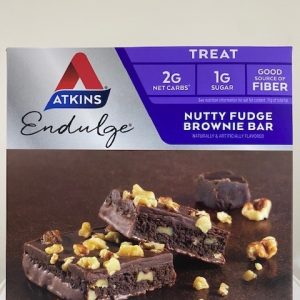 Atkins Endulge Nutty Fudge Brownie Bar Box of 5
