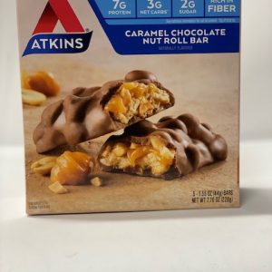 Atkins Advantage Caramel Chocolate Nut Roll Box of 5
