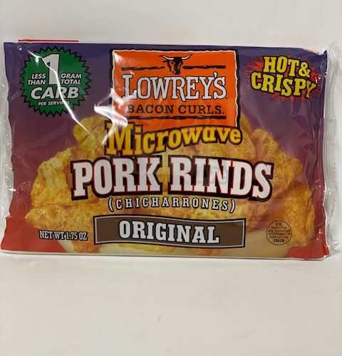 Lowrey's Bacon Curl Microwave Pork Rinds Original