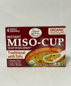 Edward & Sons Traditional Miso-Cup Soup 4 pack
