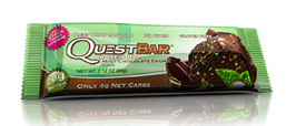 Quest Low Carb Mint Chocolate Chunk Bar