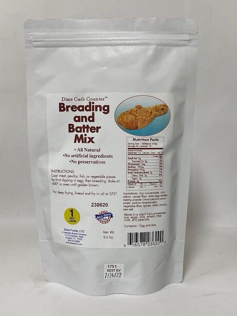 Dixie Diners Low Carb Breading and Batter Mix