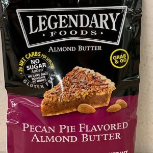 Legendary Foods Sugar Free Pecan Pie Flavored Almond Butter single 1oz pouch