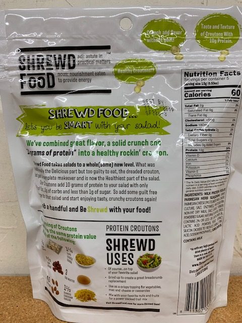 Shrewd Foods Protein Crisps