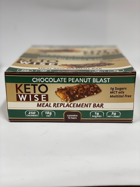 Ketowise Chocolate Peanut Blast bar