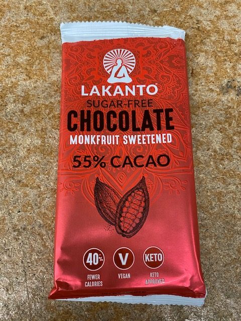 Lakanto Sugar Free Chocolate Bar 3 Oz