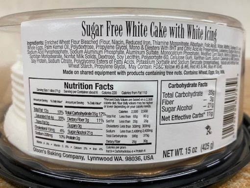 Ann Maries Sugar free 6in 15 Oz (Pick Up Only: Los Angeles California!)