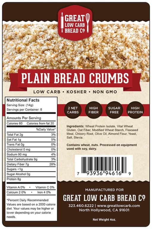 Great Low Carb Bread Crumbs