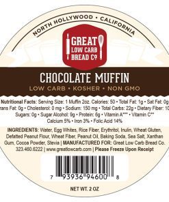 Great Low Carb Chocolate Muffin 2oz Pack of 12 fact