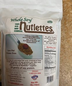 Dixie Diners Low Carb Nutlettes Cereal new 1 lb bag