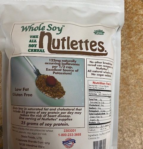 Dixie Diners Low Carb Nutlettes Cereal new 1 lb bag