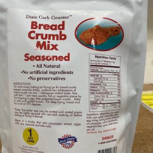 Dixie Diner Low Carb bread Crumb Mix Seasoned