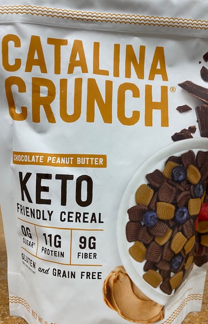 Catalina Crunch Chocolate Peanut Butter Keto Cereal 9 oz