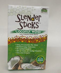 Now Foods Coconut water Slender Sticks 1.7 oz.  12 single packs