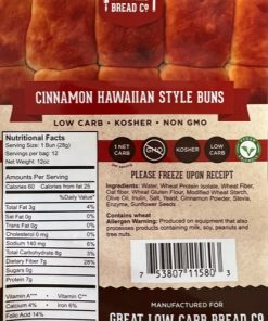 Hawaiian Buns Label