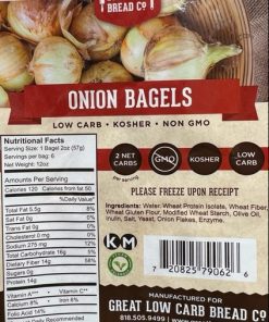 Great Low Carb Onion Bagels