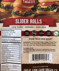 Great Low Carb Slider Rolls