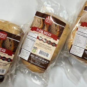 Great Low Carb Plain Bread 3 Pack