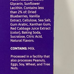 blueberry flavored pack 3 fact 1