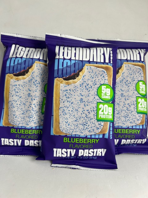 Legendary Foods Tasty Blueberry Flavored 3 Pack