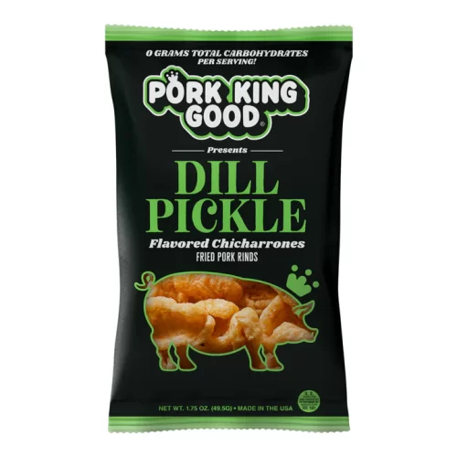Pork King Good Dill Pickle Pork Rinds 1.75oz