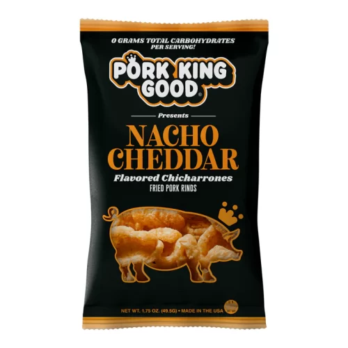 Pork King Good Nacho Cheddar Pork Rinds 1.75oz
