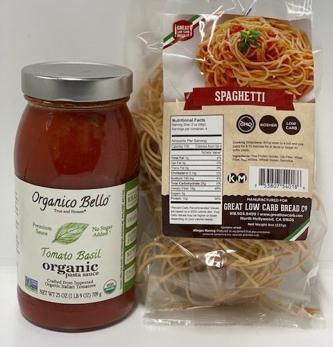 Great Low Carb Bread Company Pasta Spaghetti 8oz - 4 pack