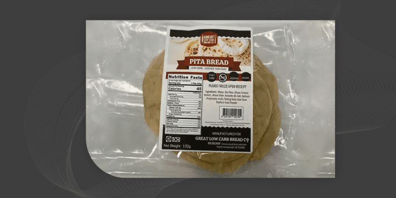 Low Carb Pita Bread