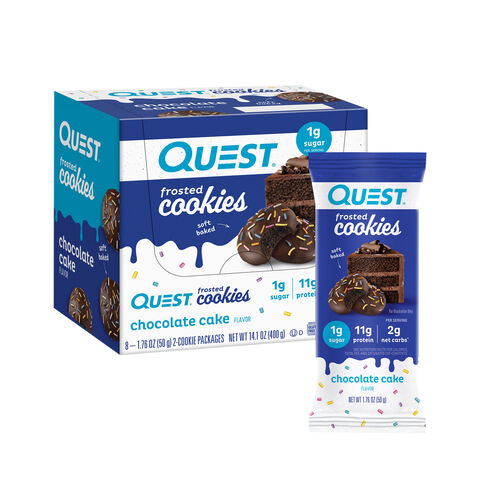Quest Frosted Cookies 14.1 oz (16 total cookies)
