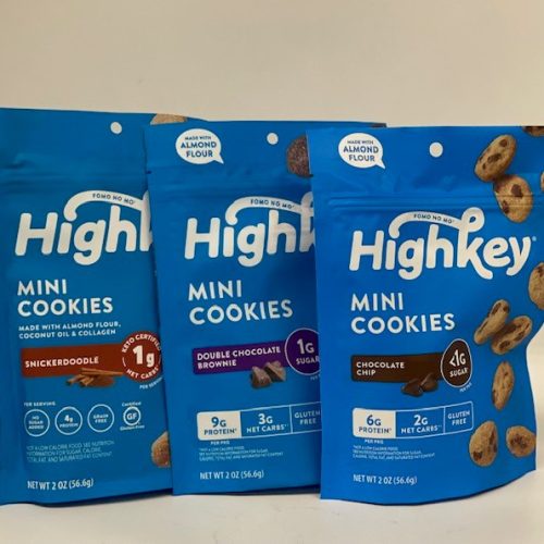 High Key Mini Cookies 3 pack 2oz bags