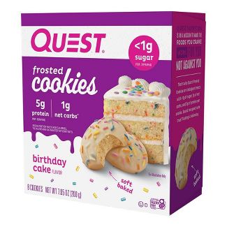 Quest Frosted Cookies 7.05 oz (8 cookies)